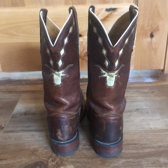 Unique Retired Tony Lama Longhorn Boots - Picture 4 of 7